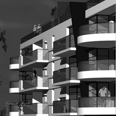 Projet d'un immeuble d'habitation sur le port de La Seyne Sur Mer (83)