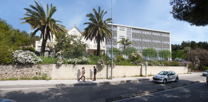 insertion bâtiment B